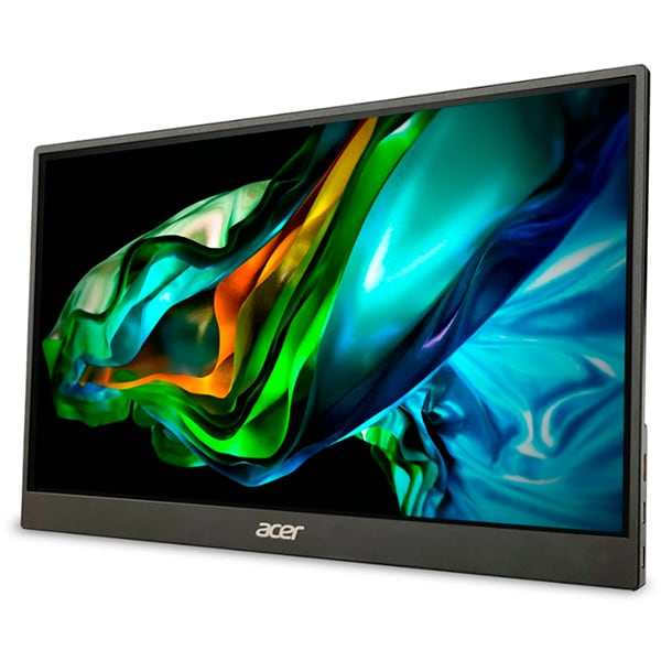 Monitor Portátil Full HD PM161Q, Tela LED de 15,6", Tempo de Resposta de 4ms, Taxa de Atualização de 60hz, Conexões Mini-HDMI e USB tipo C, UM.ZP1AA.B, Acer - CX 1 UN