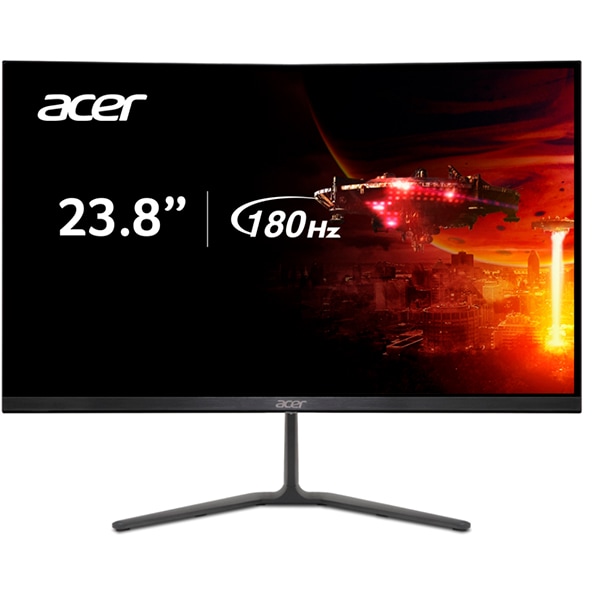 Monitor Gamer Nitro KG240y LED 23,8", Tela Full HD, 1ms de Tempo de Resposta, Taxa de Atualização de 180hz, Conexões HDMI e DisplayPort, UM.QX0AA.5, Acer - CX 1 UN