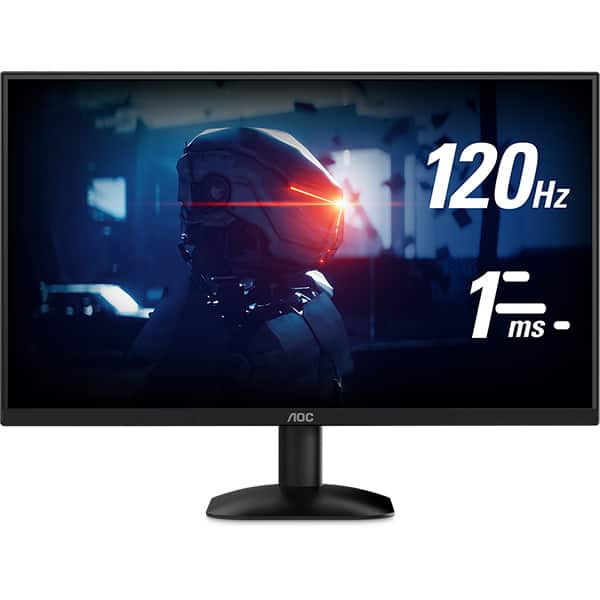 Monitor Gamer 22, Tela LED Full HD, Taxa de Atualização de 120Hz, Tempo de Resposta 1ms, Conexões HDMI e VGA, 22B35HM23, AOC - CX 1 UN