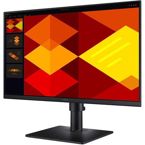 Monitor Gamer LED, Tela Widescreen Full HD de 24", Tempo de resposta 5ms, Taxa de atualização de 100Hz, HDMI, Preto, S4, LS24D400GA, Samsung - CX 1 UN