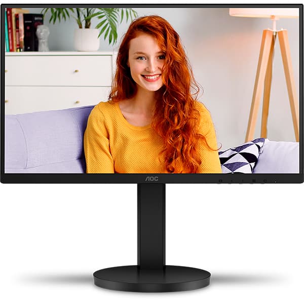 Monitor Gamer 21,5", Tela LED Full HD, Taxa de Atualização de 75Hz, Tempo de Resposta 4ms, Conexões HDMI e VGA, 22B3HMF, AOC - CX 1 UN