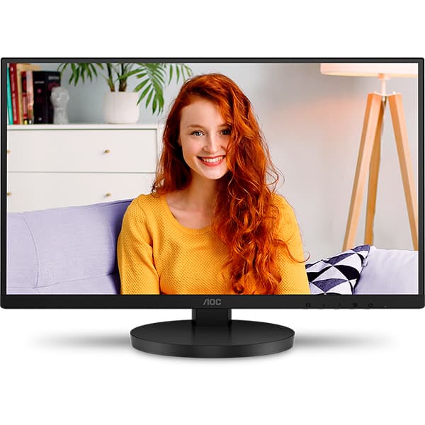 Monitor Gamer 21,5", Tela LED Full HD, Taxa de Atualização de 75Hz, Tempo de Resposta 4ms, Conexões HDMI e VGA, 22B3HMF, AOC - CX 1 UN