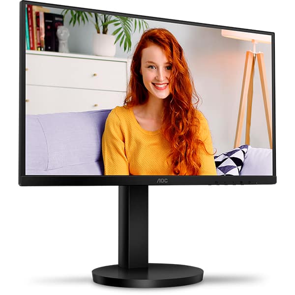 Monitor Gamer 21,5", Tela LED Full HD, Taxa de Atualização de 75Hz, Tempo de Resposta 4ms, Conexões HDMI e VGA, 22B3HMF, AOC - CX 1 UN