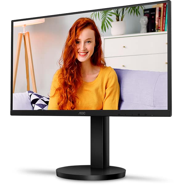 Monitor Gamer 21,5", Tela LED Full HD, Taxa de Atualização de 75Hz, Tempo de Resposta 4ms, Conexões HDMI e VGA, 22B3HMF, AOC - CX 1 UN