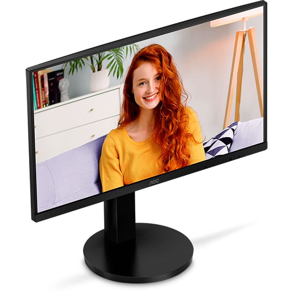 Monitor Gamer 21,5", Tela LED Full HD, Taxa de Atualização de 75Hz, Tempo de Resposta 4ms, Conexões HDMI e VGA, 22B3HMF, AOC - CX 1 UN