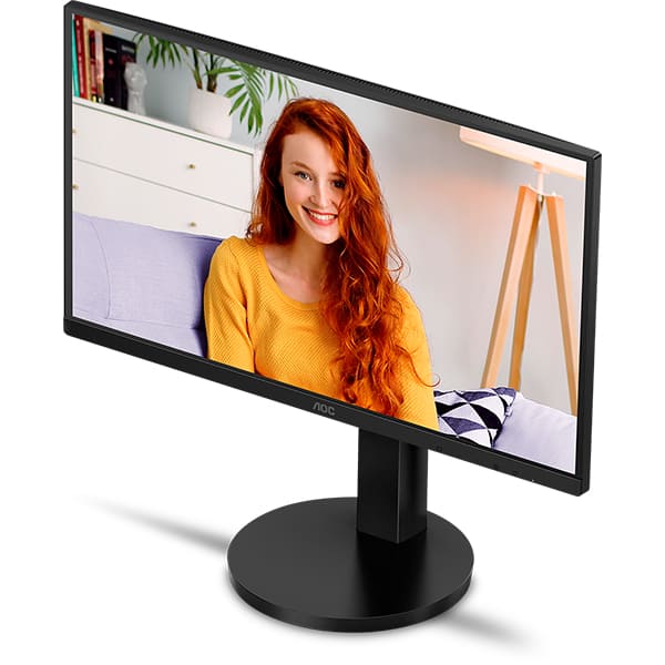 Monitor Gamer 21,5", Tela LED Full HD, Taxa de Atualização de 75Hz, Tempo de Resposta 4ms, Conexões HDMI e VGA, 22B3HMF, AOC - CX 1 UN