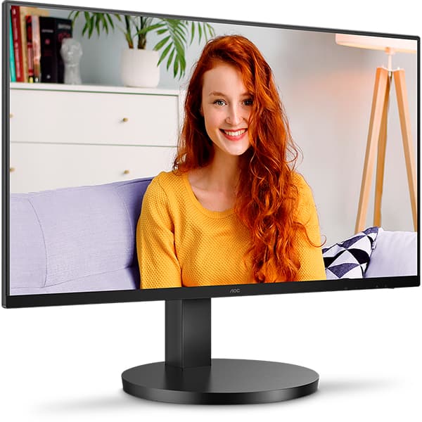 Monitor Gamer 23,8", Tela LED Full HD, Taxa de Atualização de 100Hz, Tempo de Resposta 1ms, Conexões HDMI e VGA, 24B3HMF2, AOC - CX 1 UN