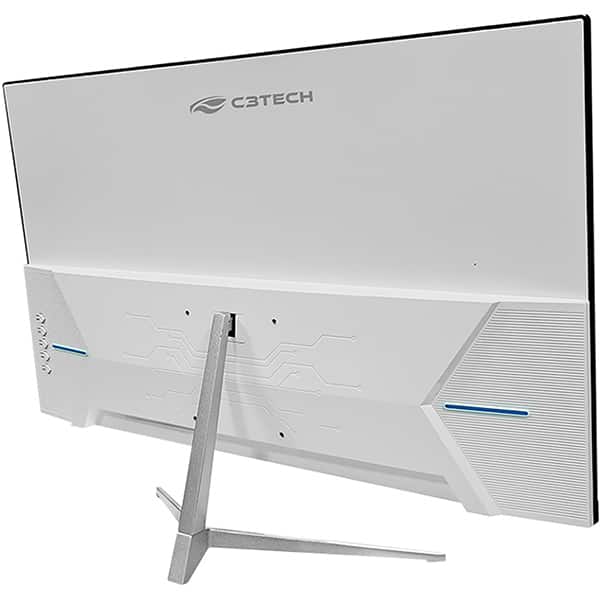 Monitor LED tela de 24", Full HD, HDMI / VGA , 100Hz, 5ms, Branco, MR-240WH, C3Tech - CX 1 UN