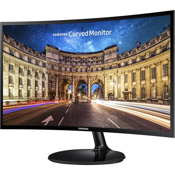 Monitor 24", LED, FHD, HDMI, IPS, 4ms, Widescreen, Curvo, Preto, C24F390F, Samsung - CX 1 UN