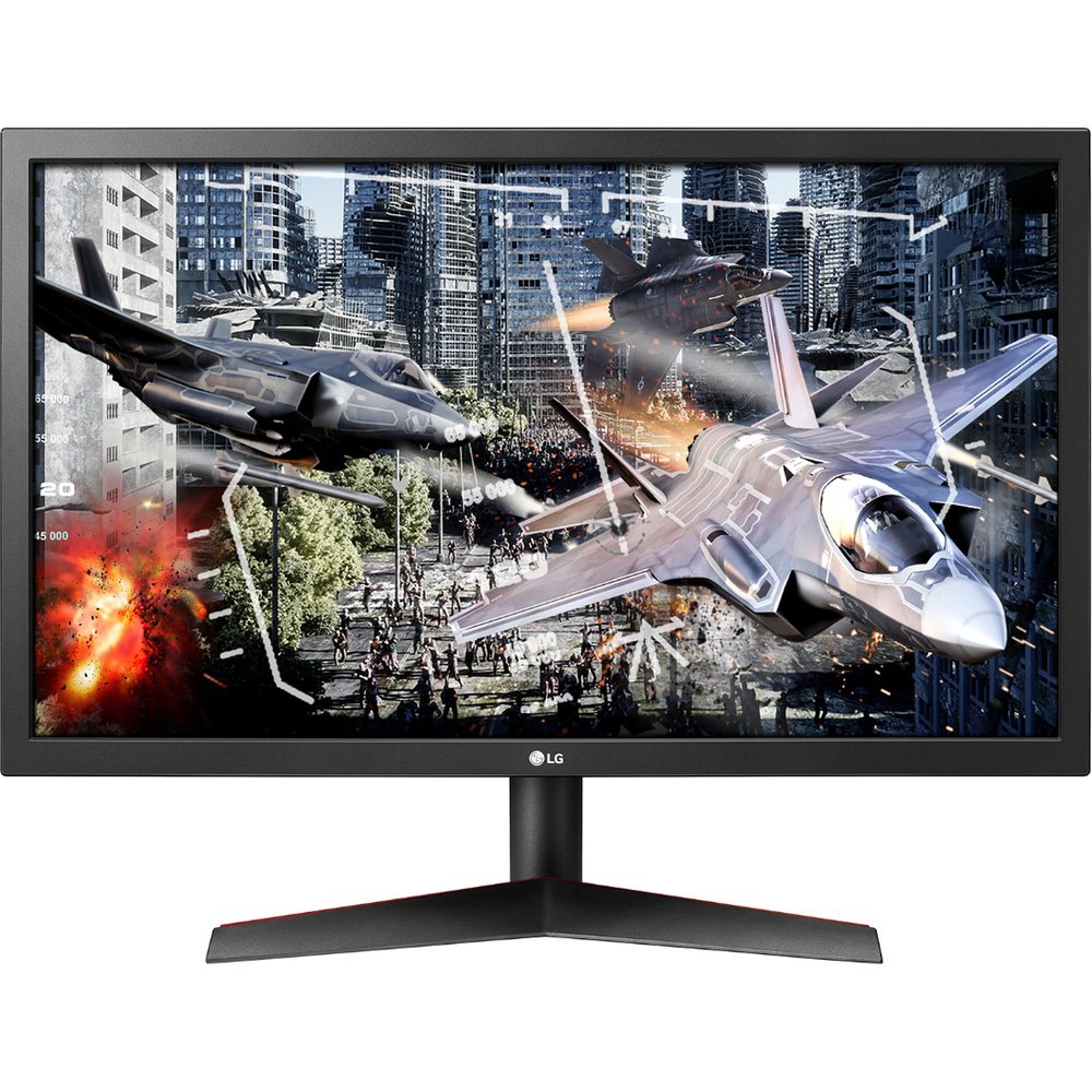 Monitor LED 24" widescreen Gamer 1ms 144Hz Full HD 24GL600F Lg CX 1 UN