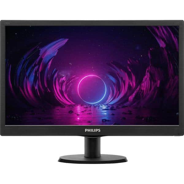 Monitor 18.5", LED, HDMI, widescreen, Tempo de resposta 5ms, 93V5LHSB2, Philips - CX 1 UN