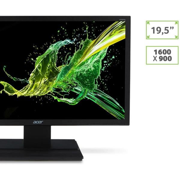 Monitor 19,5", LED, Widescreen, HDMI/VGA, V206HQL, Acer - CX 1 UN