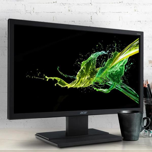 Monitor 19,5", LED, Widescreen, HDMI/VGA, V206HQL, Acer - CX 1 UN