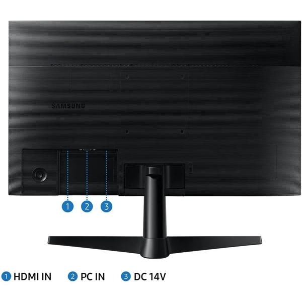 Monitor Gamer LED, Tela de 24", Tempo de resposta 5ms, Taxa de atualização de 75Hz, Preto, T350, Samsung - CX 1 UN