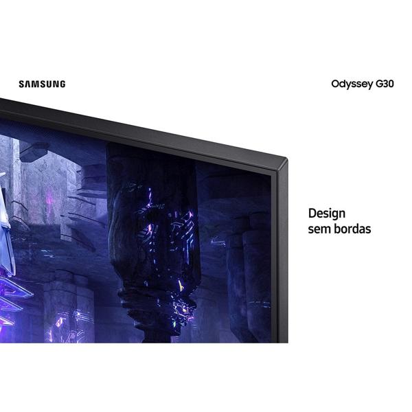 Monitor Gamer LED, Wide Odyssey, Tela de 24", Tempo de resposta 1ms, Taxa de atualização de 144Hz, Preto, LS24BG300, Samsung - CX 1 UN