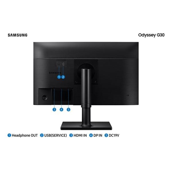 Monitor Gamer LED, Wide Odyssey, Tela de 24", Tempo de resposta 1ms, Taxa de atualização de 144Hz, Preto, LS24BG300, Samsung - CX 1 UN