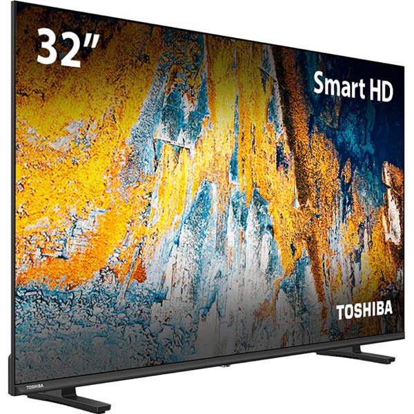 Smart TV 32 polegadas, Tela HD, Borda Ultrafina, Wi-Fi, HDMI, Bivolt, 32V35L, TB016M, Toshiba - CX 1 UN