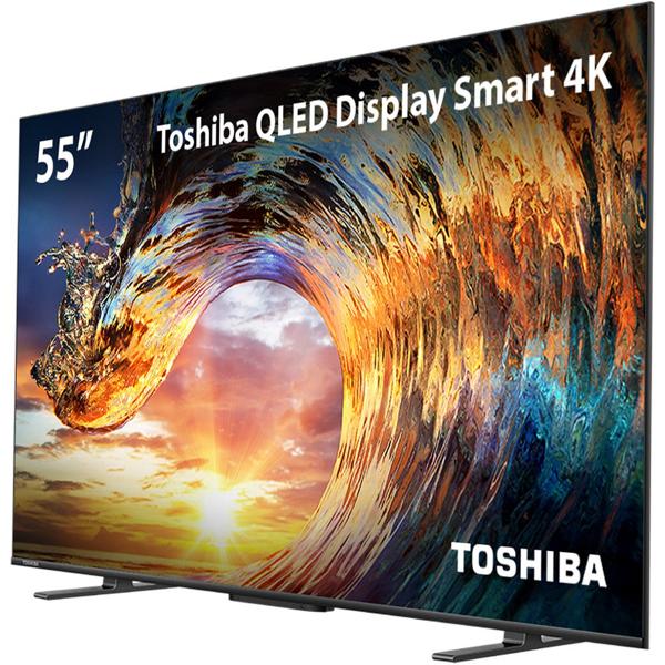 Smart TV 55 polegadas, 4K UHD, Wi-Fi, HDMI, Bluetooth, Bivolt, 55C350L, TB011M, Toshiba - CX 1 UN