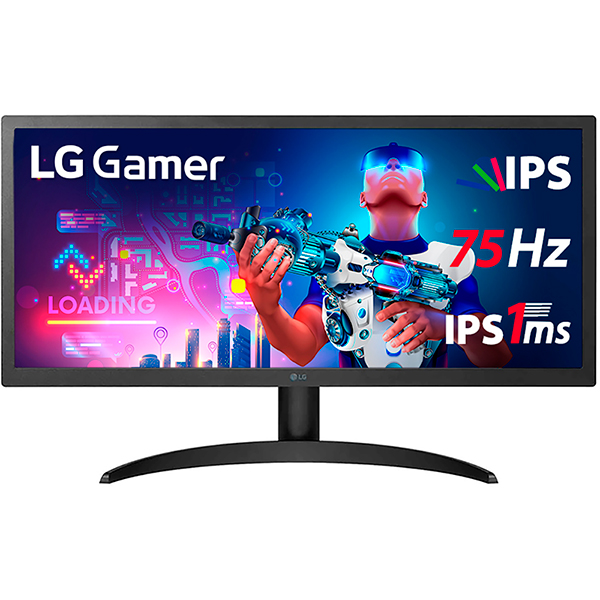 Monitor Gamer 25,7" Tela LED Ultrawide Full HD 26WQ500, Tempo de Resposta 1ms, Taxa de Atualização de 75Hz, HDMI - LG - CX 1 UN