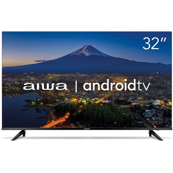 Smart TV 32 polegadas, Tela HD, Android TV, Borda infinita, Bluetooth, Wi-Fi, HDMI, Bivolt, 8832-01, Aiwa - CX 1 UN