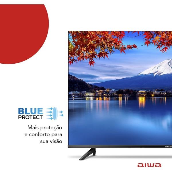 Smart TV 50 polegadas, 4K Ultra HD, Android TV, Borda infinita, Bluetooth, Wi-Fi, HDMI, Bivolt, 5026-01, Aiwa CX 1 UN