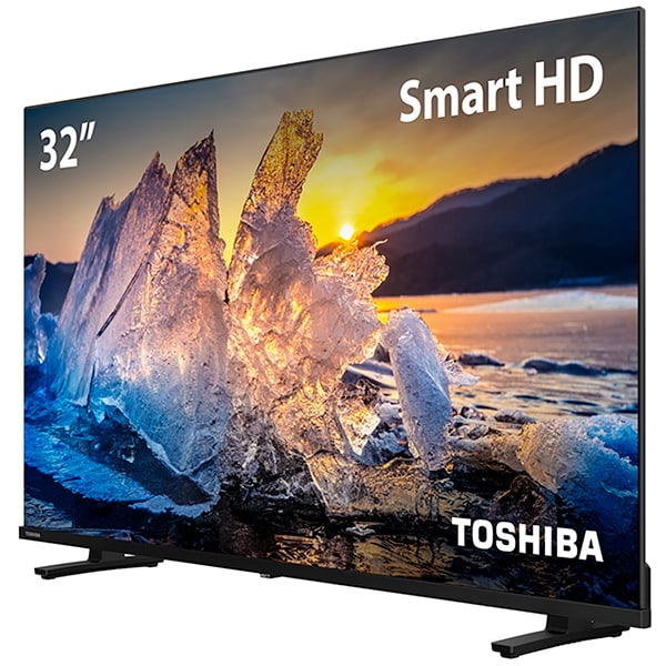 Smart TV 32 Polegadas, DLED, Tela Full HD, VIDAA, HDMI, USB, Wi-FI, Comando de Voz, TB020M, Toshiba - CX 1 UN