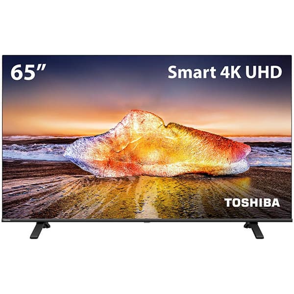 Smart TV 65 polegadas, 4K UHD, HDMI, Wi-Fi, Bluetooth, Bivolt, com Comando de Voz, TB024M, Toshiba - CX 1 UN