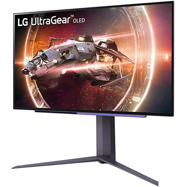 Monitor Gamer LG UltraGear 27", Tela LED Quad HD com Taxa de atualização de 240Hz, Tempo de Resposta de 0,03ms, Conexões HDMI, USB e DisplayPort - 27GS95QE - B - CX 1 UN