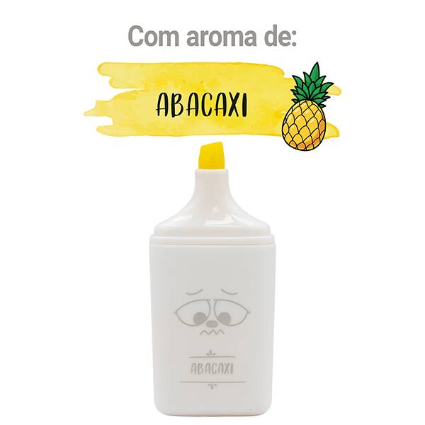 Marca Texto Carinhas com Aroma, 6 cores, HY282400, Spiral - BT 6 UN