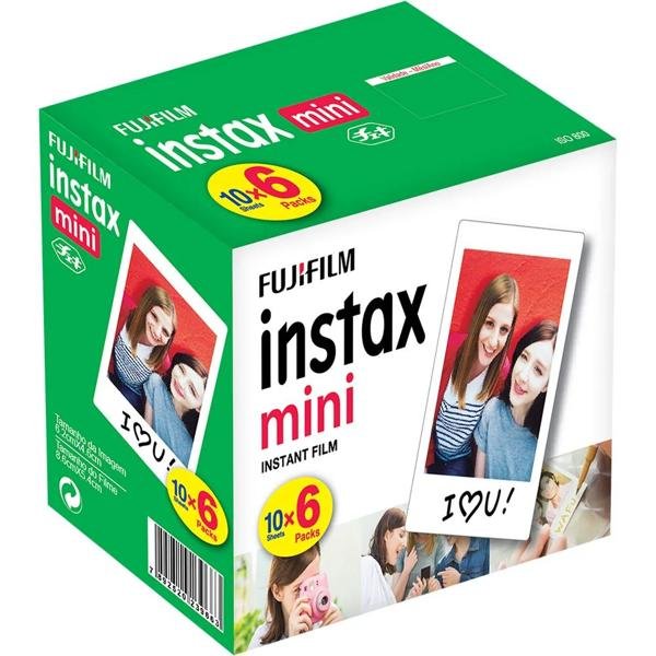 Filme Instax Mini 6,2x4,6cm 705061900 Fuji Film PT 60 UN