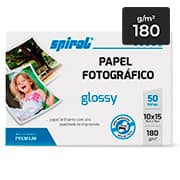 Papel Fotográfico Epson Photo Glossy 10X15, 200 g/m², 50 Folhas