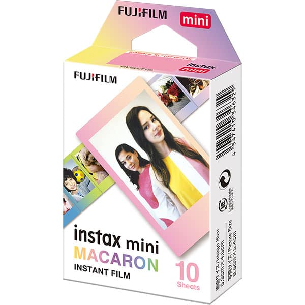 Filme Instax mini Macaron, com 10 fotos, 705066516, Fuji Film - CX 1 UN