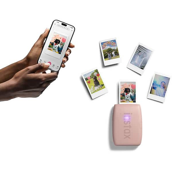 Impressora Fotográfica para Smartphone Instax Mini Link 3 Rosa, FujiFilm - CX 1 UN