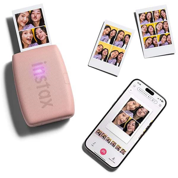 Impressora Fotográfica para Smartphone Instax Mini Link 3 Rosa, FujiFilm - CX 1 UN