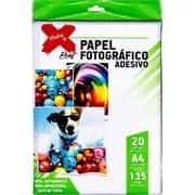 Papel fotográfico A4 135g 20fl glossy adesivo 1256 Make+ PT 20 FL Papel fotográfico A4 135g 20fl glossy adesivo 1256 Make+ PT 20 FL