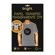 Papel transfer ink-jet para tecidos claros e escuros, A4, PA122, Bright - PT 10 UN