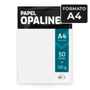 Papel 120g 210x297 opaline branco Spiral PT 50 FL