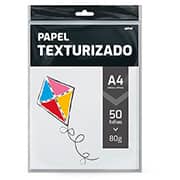 Papel Linho 80g A4 210x297, Branco, Spiral - PT 50 FL Papel Linho 80g A4 210x297, Branco, Spiral - PT 50 FL