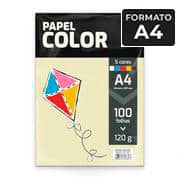 Papel 120g 210x297 color 05 cores 2548853 Spiral PT 100 UN