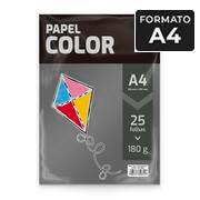 Papel 180g 210x297 color preto metálico 2549614 Spiral PT 25 UN PT 25 UN