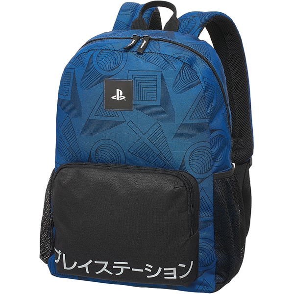 Mochila escolar em poliéster, Playstation Fine lines, 7882704, Pacific - PT 1 UN