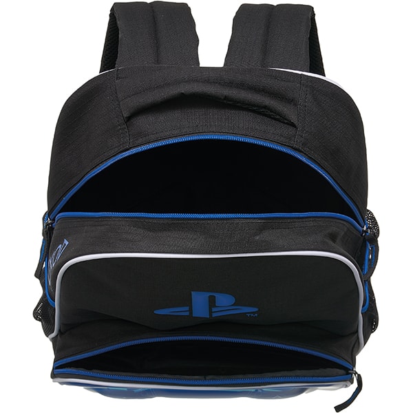 Mochila escolar em poliéster, Playstation Focus, 988F04, Pacific - PT 1 UN