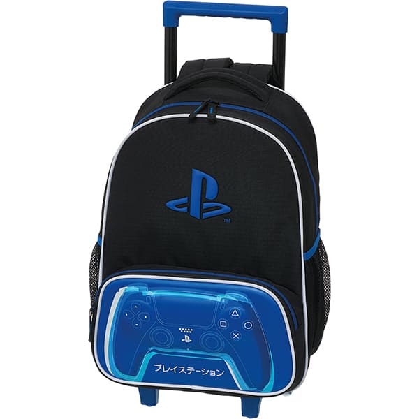 Mochila escolar com rodas, Playstation Focus, 988F07, Pacific - PT 1 UN