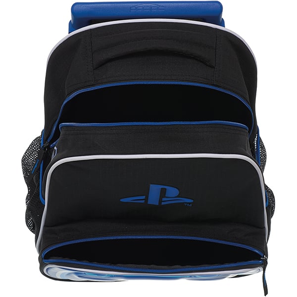 Mochila escolar com rodas, Playstation Focus, 988F07, Pacific - PT 1 UN