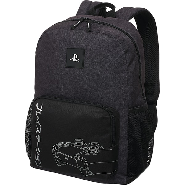 Mochila escolar em poliéster, Playstation Team, 7882904, Pacific - PT 1 UN