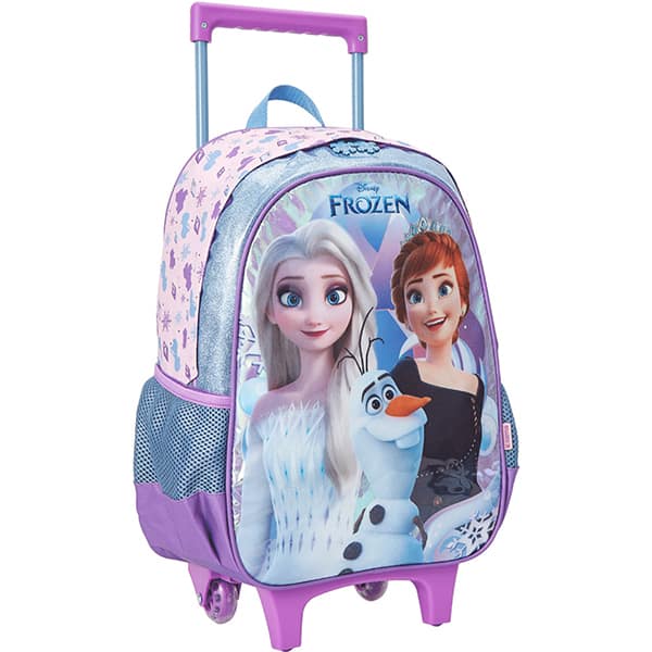 Mochila escolar com rodas, Frozen, 13180, Xeryus - PT 1 UN