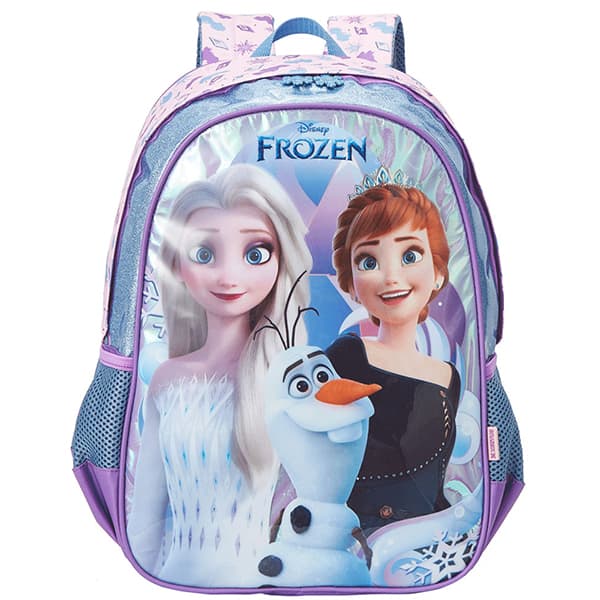 Mochila Escolar Infantil em poliéster Frozen Disney 13182 Xeryus - PT 1 UN