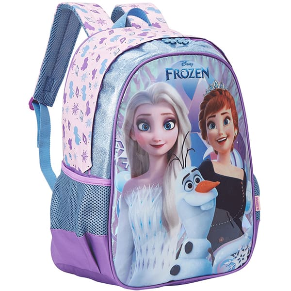 Mochila Escolar Infantil em poliéster Frozen Disney 13182 Xeryus - PT 1 UN