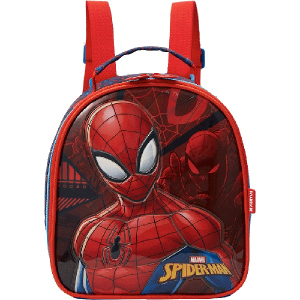 Lancheira escolar Spider Man, 13334, Xeryus - PT 1 UN