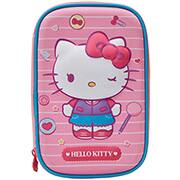 Estojo escolar em poliéster, Helo Kitty, 13545, Xeryus - PT 1 UN